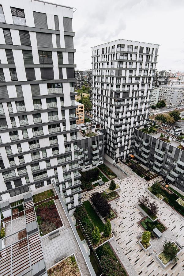 Appartamento Garden Towers Praga Esterno foto